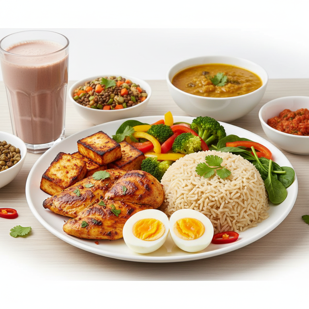 Best Indian Diet for Muscle Building